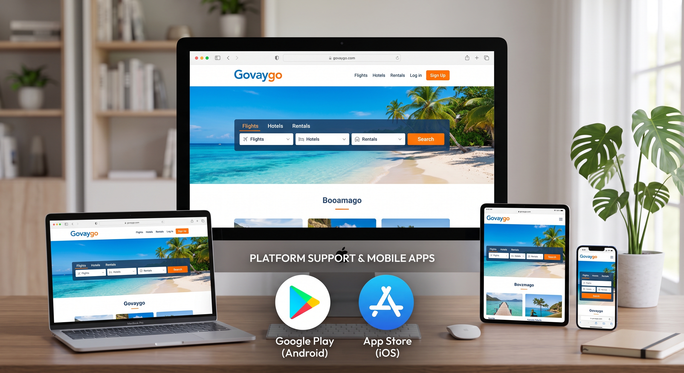 Govaygo — แพลตฟอร์มจองแพ็กเกจท่องเที่ยวและกิจกรรมครบวงจร